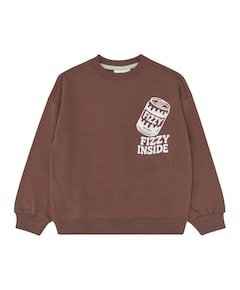 Jongens sweater bruin