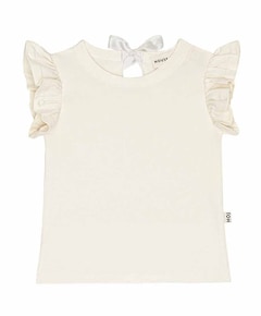 Meisjes top ecru