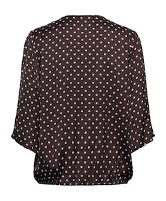 Dames blouse bruin