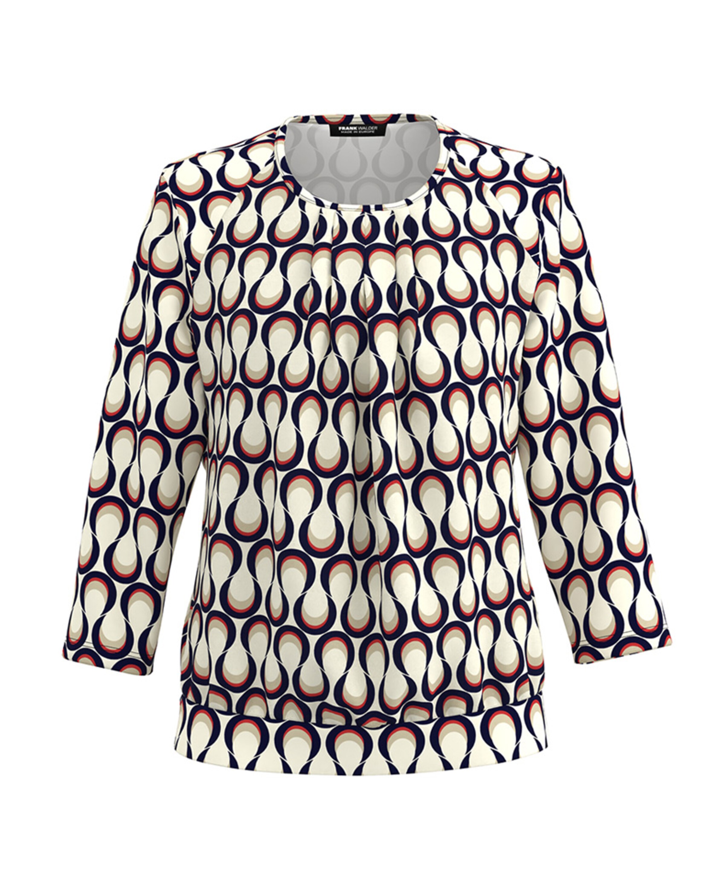 Dames longsleeve rood