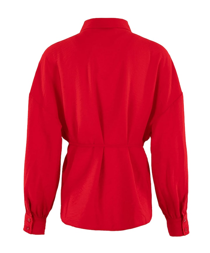 Dames blouse rood