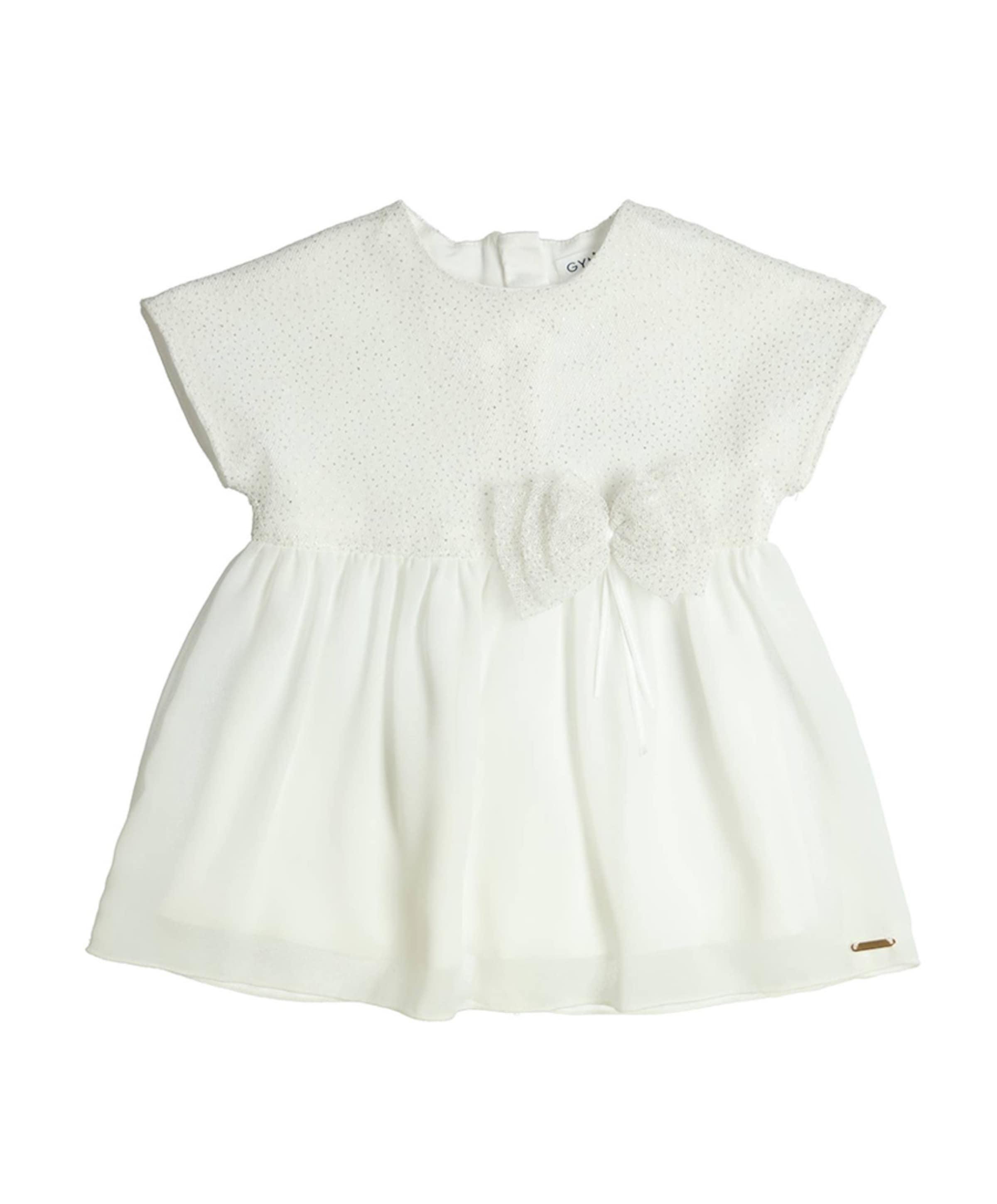 Meisjes jurk ecru