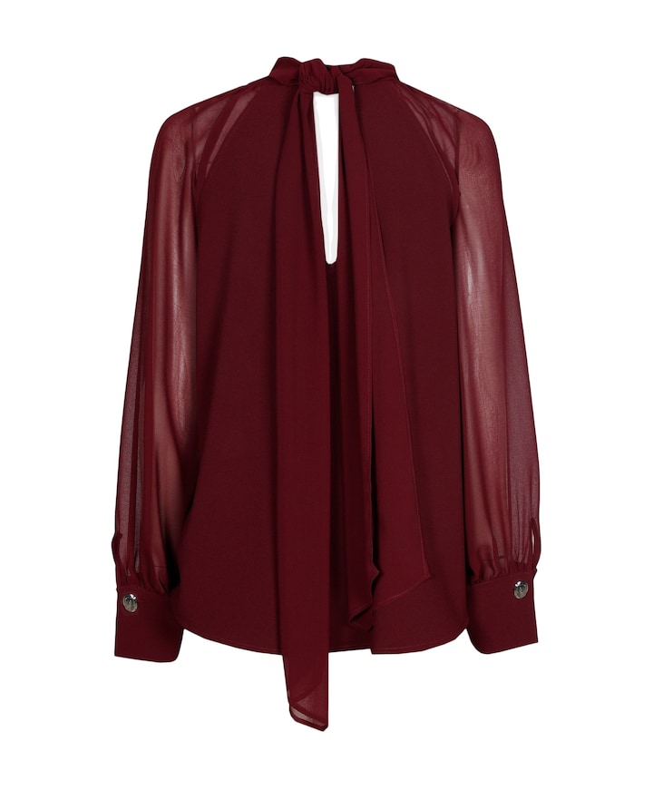 Dames blouse rood