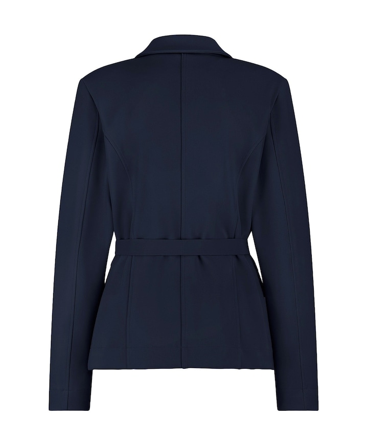 Dames blazer blauw