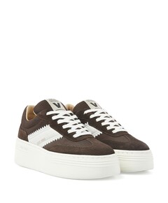 Isa Lou dames sneakers bruin