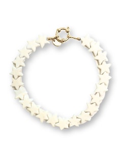 Dames armband wit