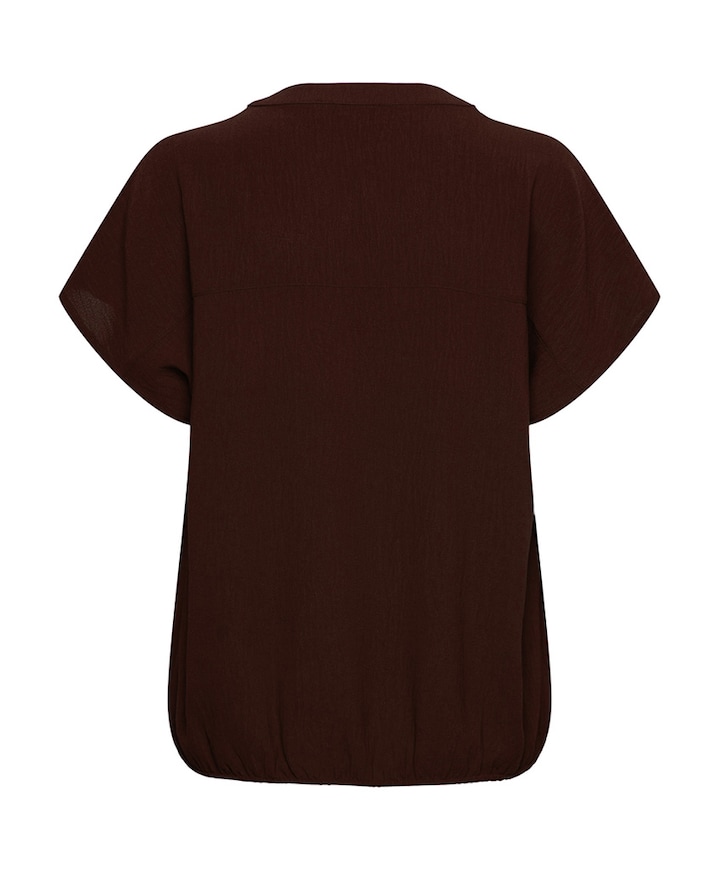 Dames top bruin
