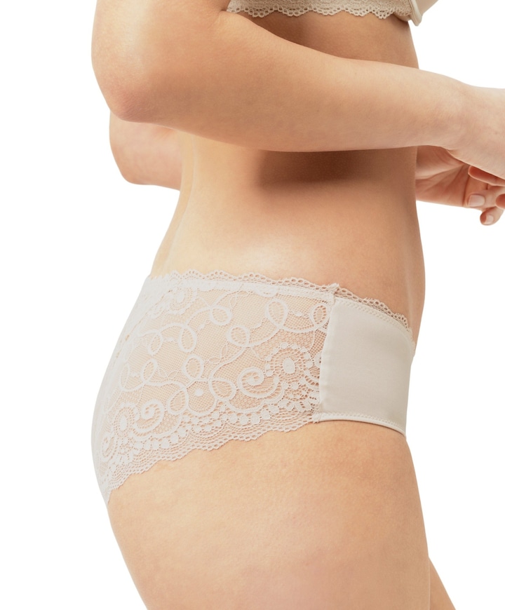 Dames shorts beige
