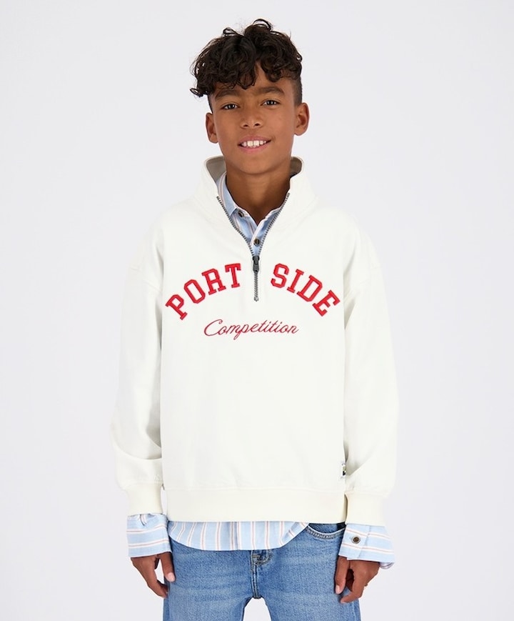 Jongens sweater wit