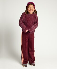 Meisjes trui bordeaux