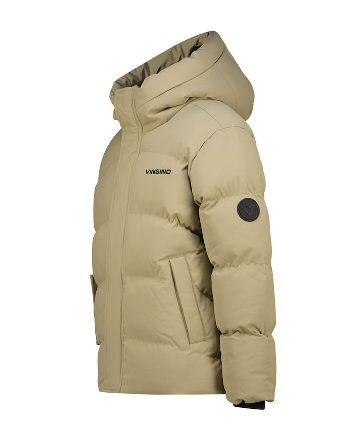 Jongens jas beige