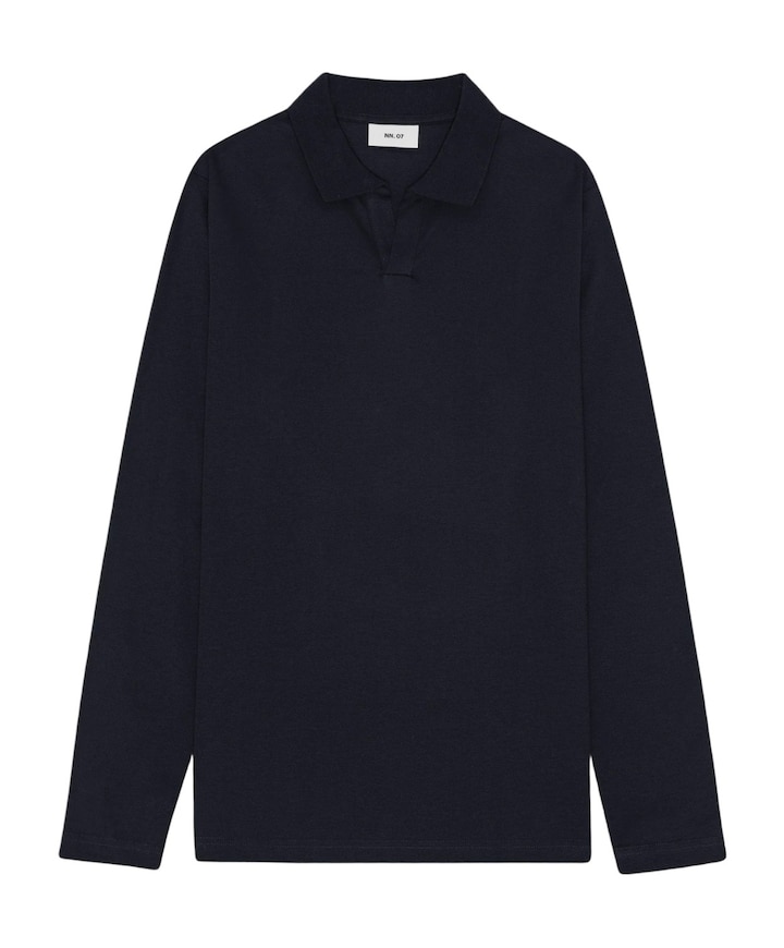 Heren polo blauw