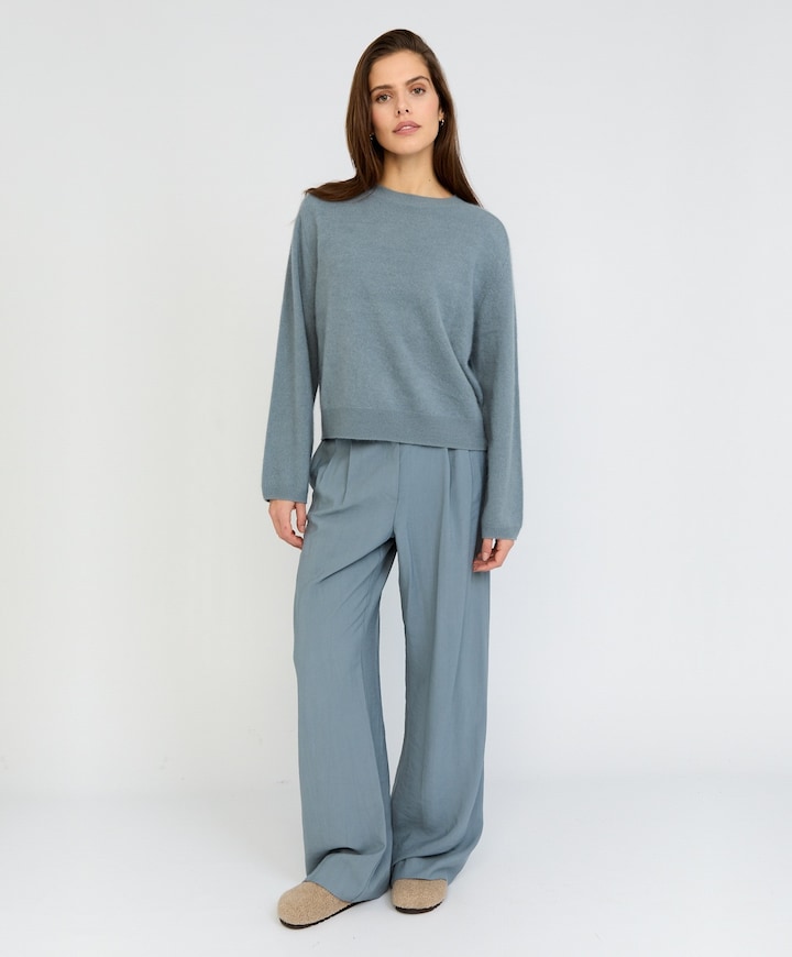 Dames trui blauw