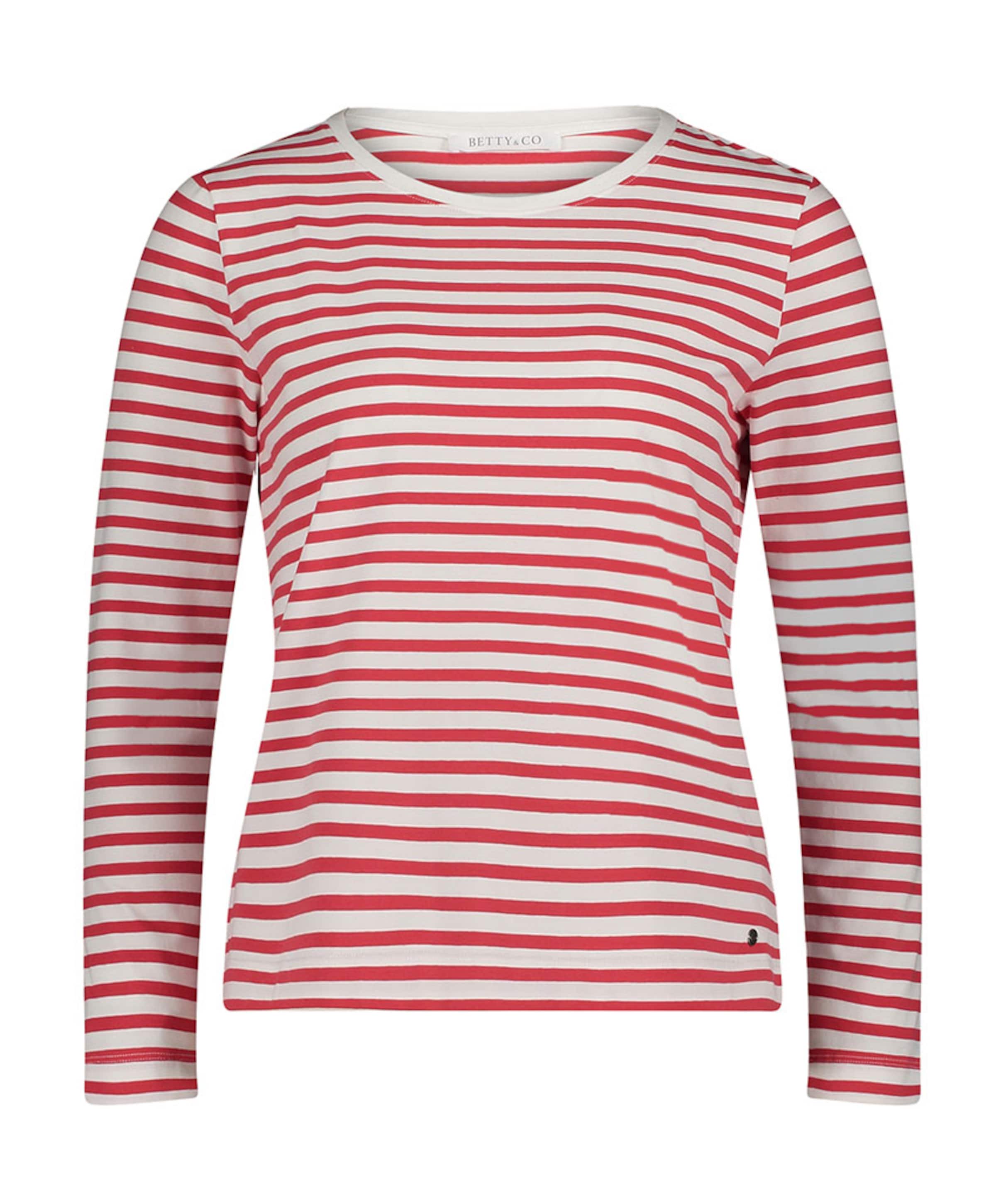 Dames longsleeve rood