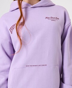 Meisjes hoodie paars