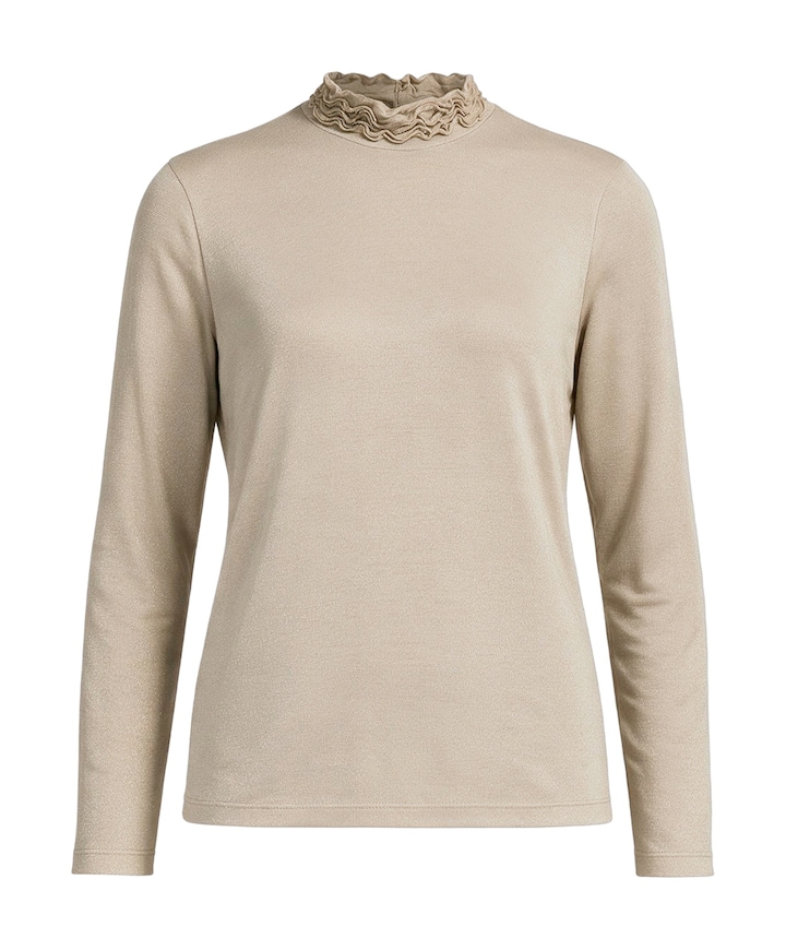 Dames top beige