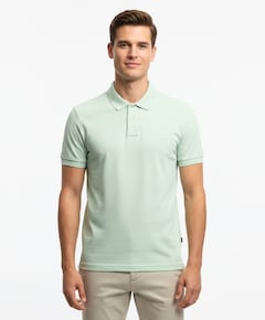 Heren polo groen