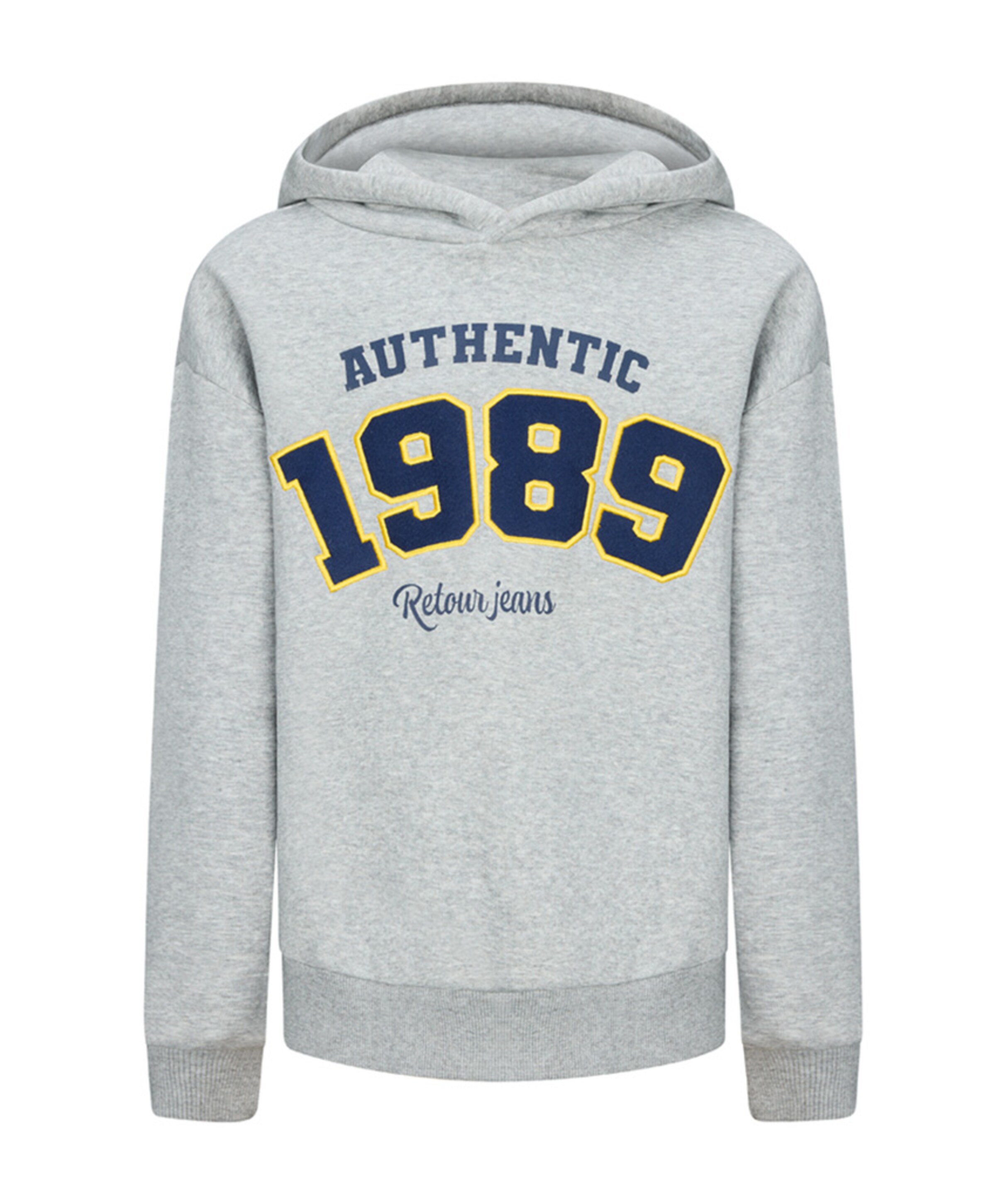 Jongens hoodie grijs