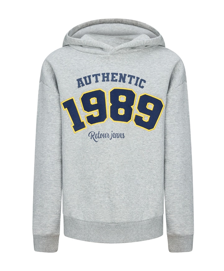 Jongens hoodie grijs