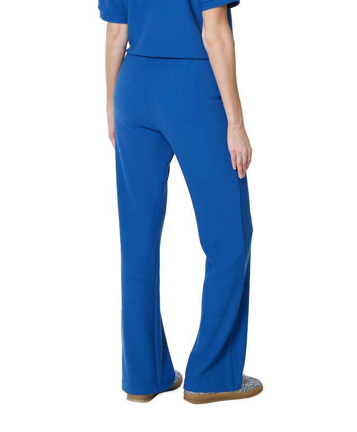 Comfy dames broek blauw