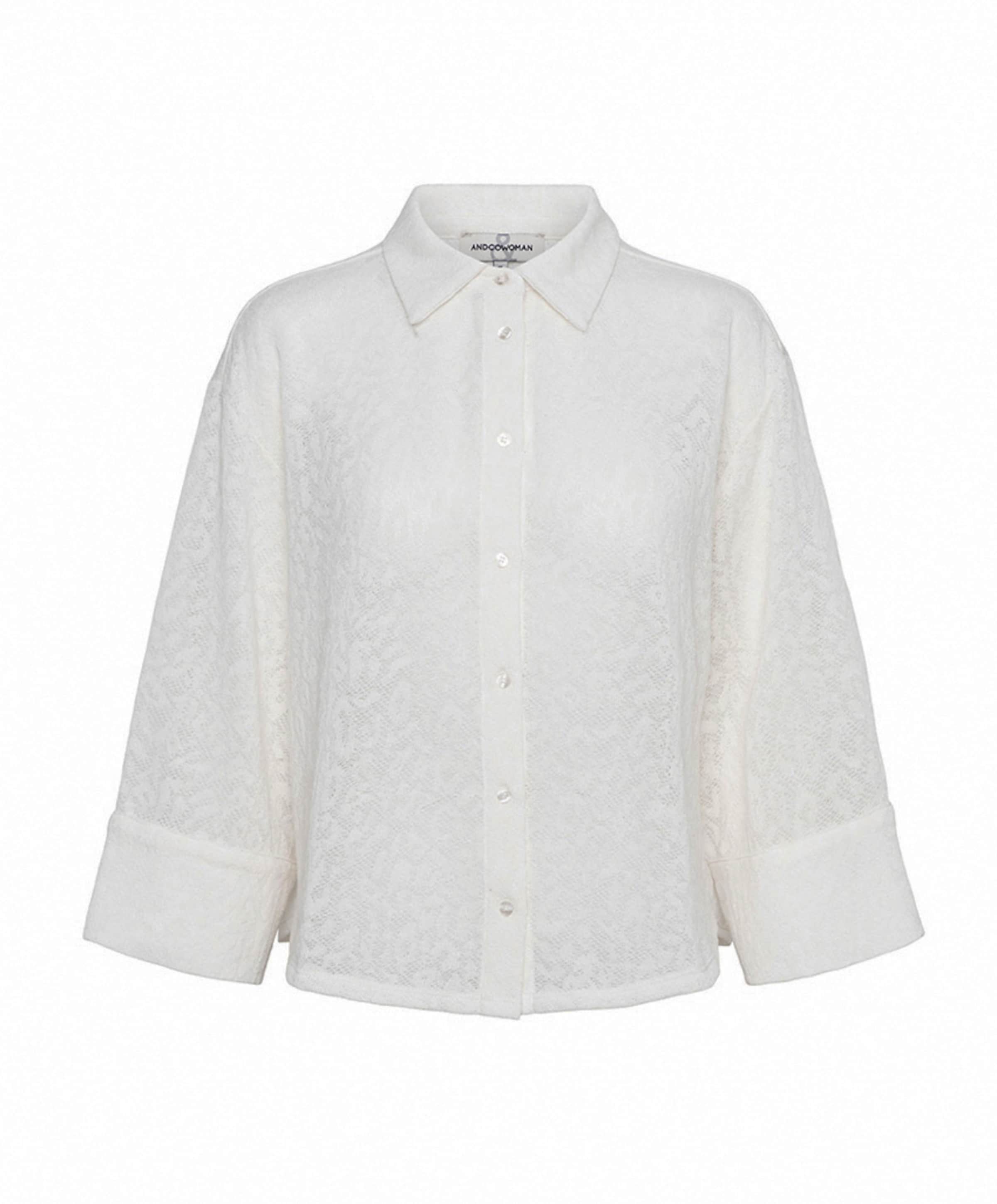 Dames blouse ecru