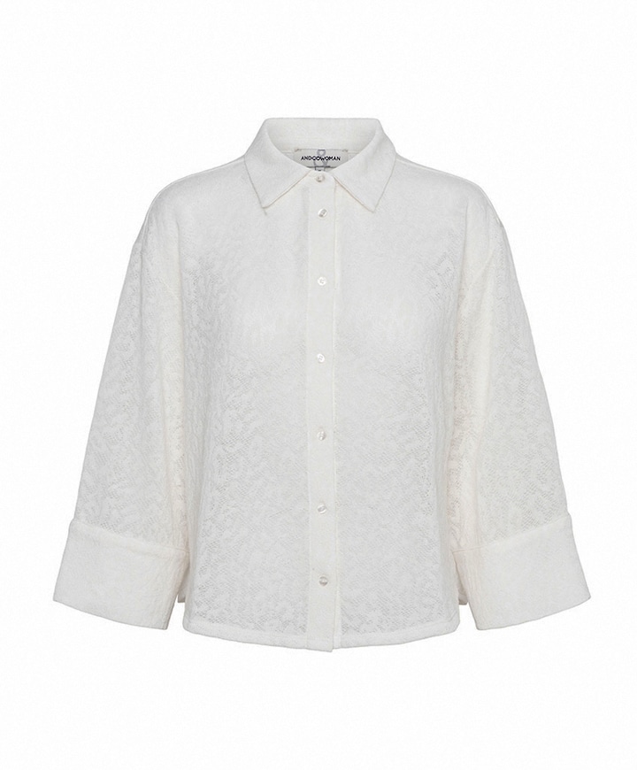 Dames blouse ecru