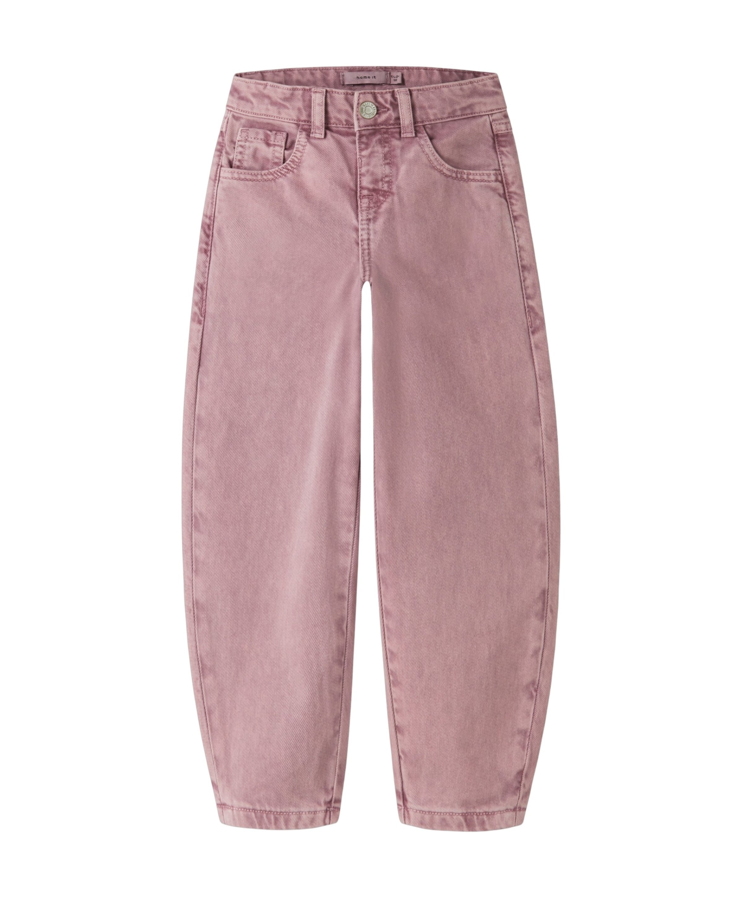 NKFBELLA BARREL DNM 4689-BE meisjes jeans roze