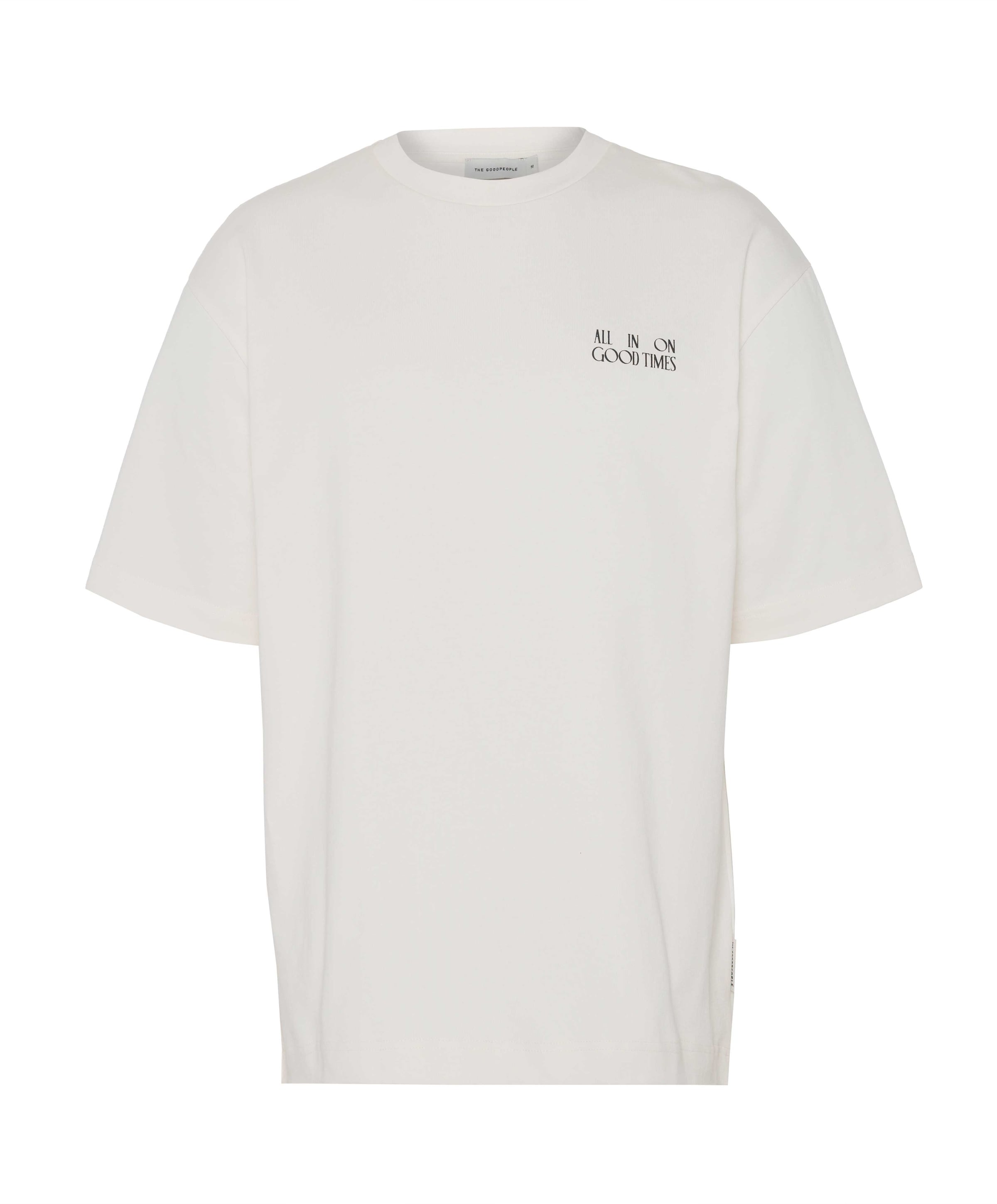 Heren T-shirt beige