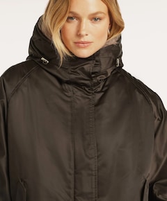 Dames jas bruin
