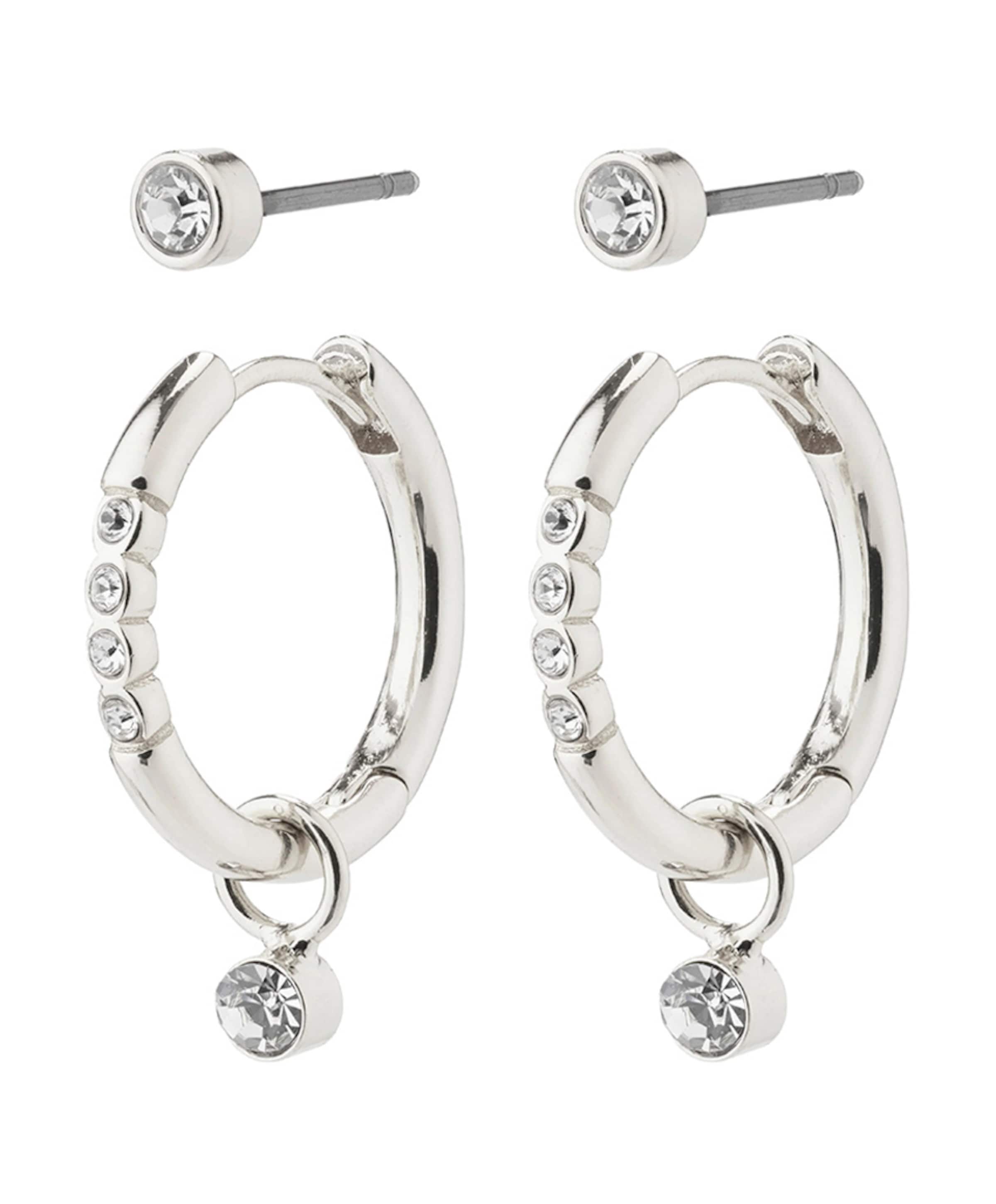 Dames oorbellen zilver