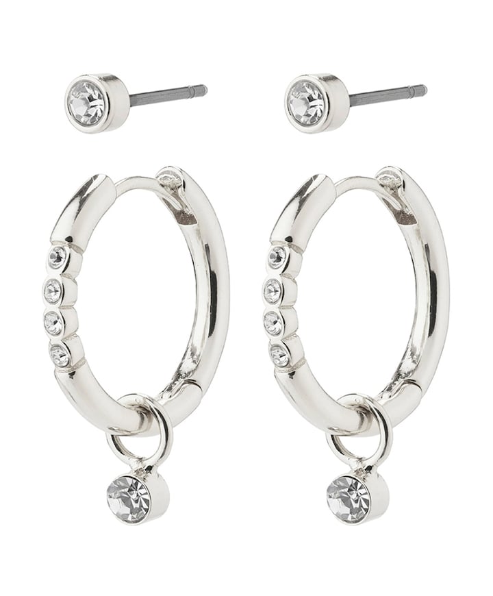 Dames oorbellen zilver