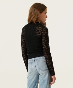 Meisjes longsleeve zwart