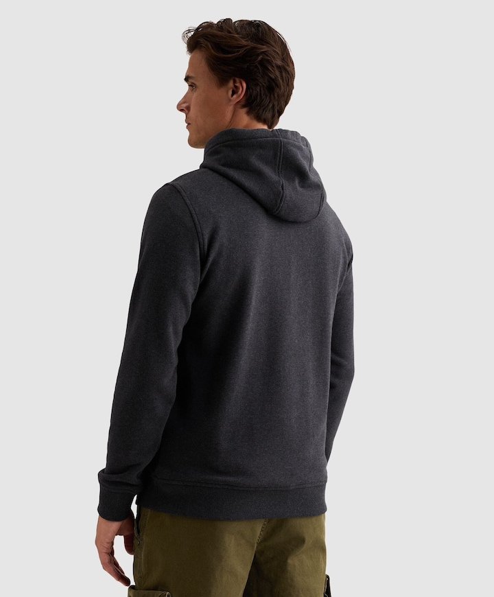 Heren hoodie blauw