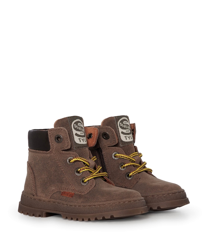 jongens boots bruin