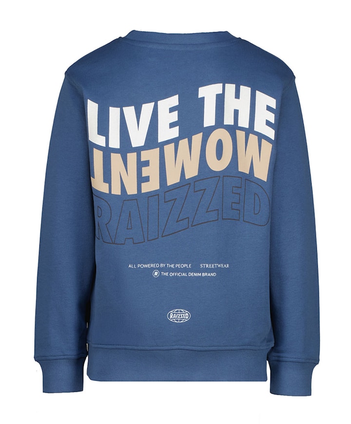 Jongens sweater blauw