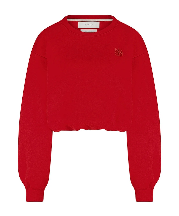 Dames sweater rood