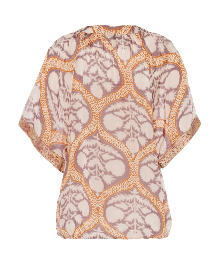 Dames blouse beige