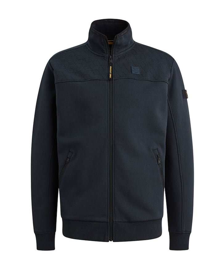 Heren vest blauw
