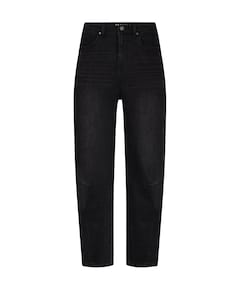 Barrel denim dames jeans bordeaux