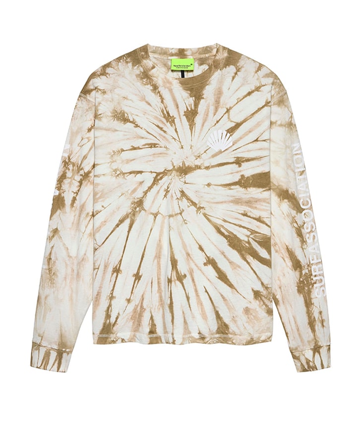 Heren longsleeve ecru