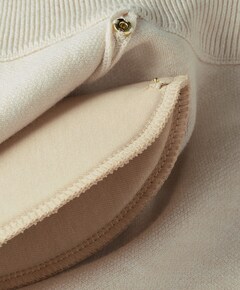 Dames vest ecru