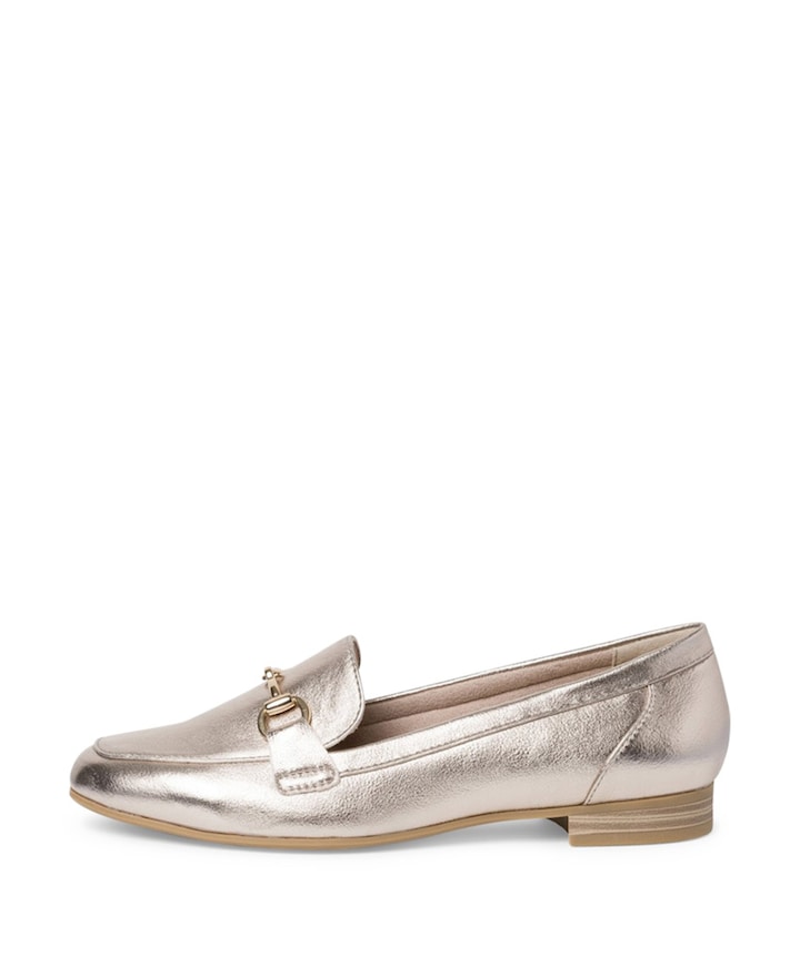Women Slip-on dames loafers goud