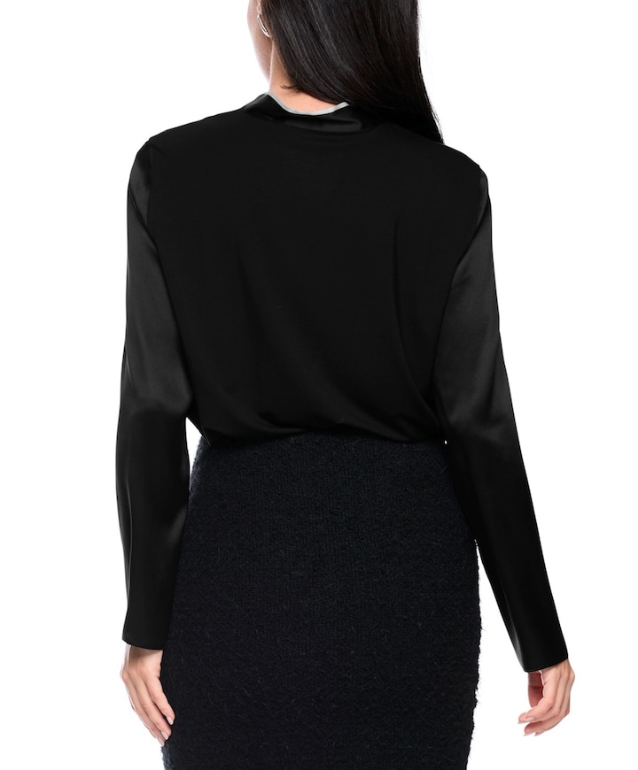 Dames blouse zwart