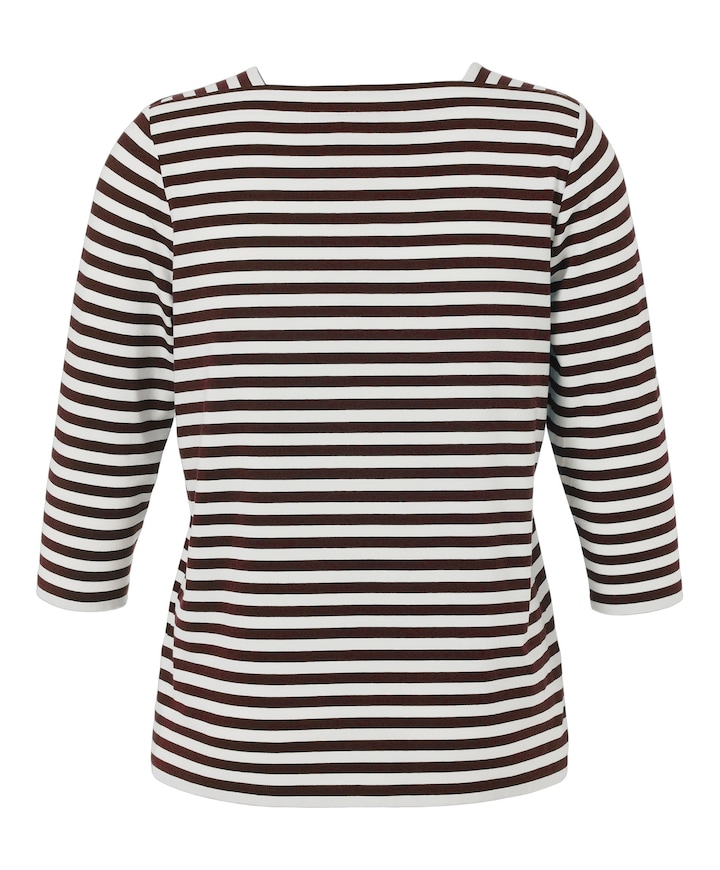 Dames longsleeve bruin