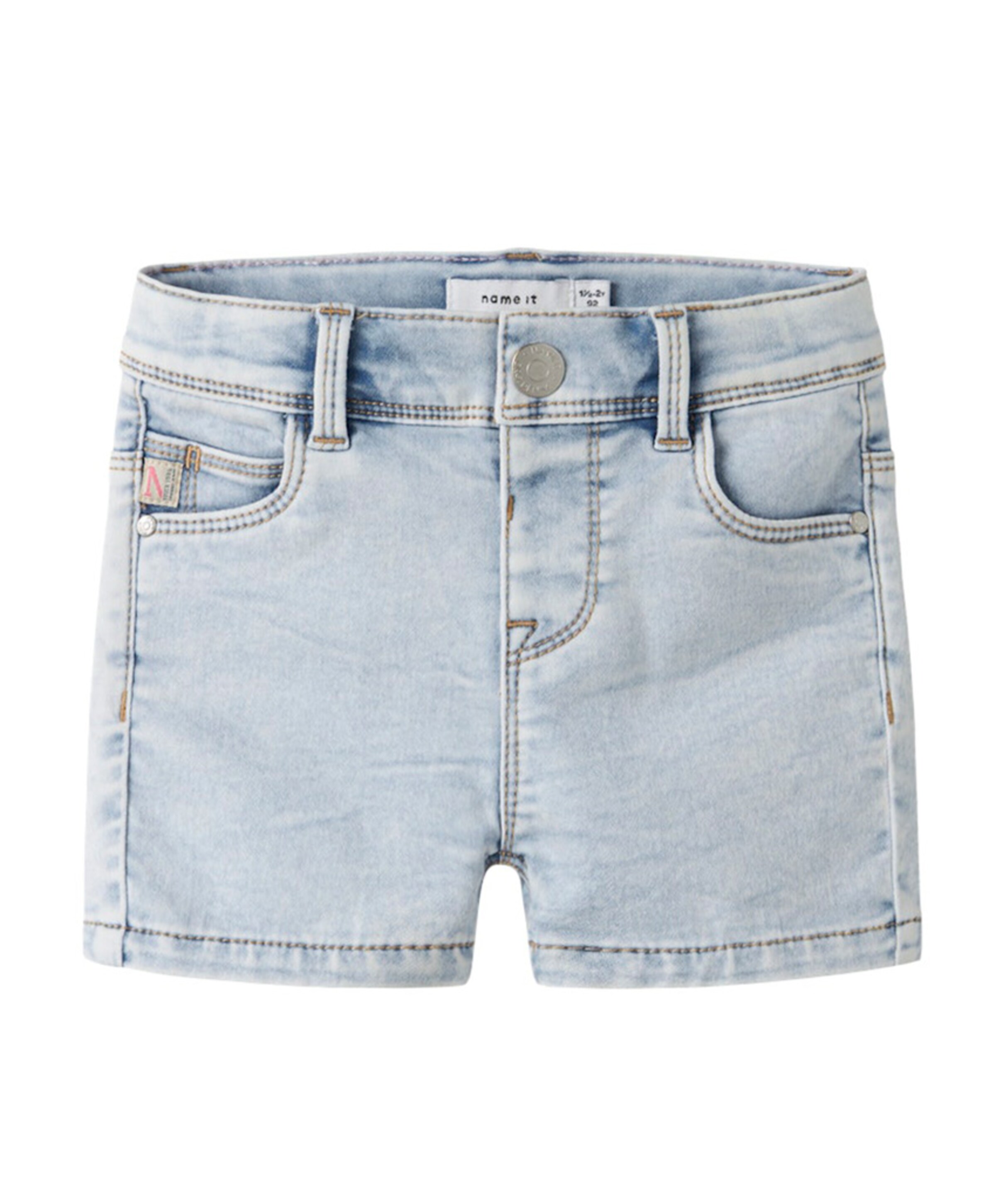 NMFSALLI SLIM DNM SHORTS 1842-TH H meisjes korte broek blauw