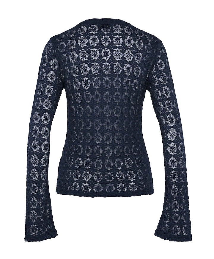 Dames top blauw