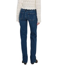 ONLBLUSH MID STRAIGHT jeans blauw