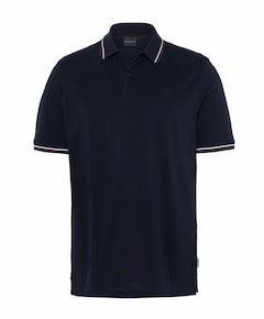 Heren polo blauw