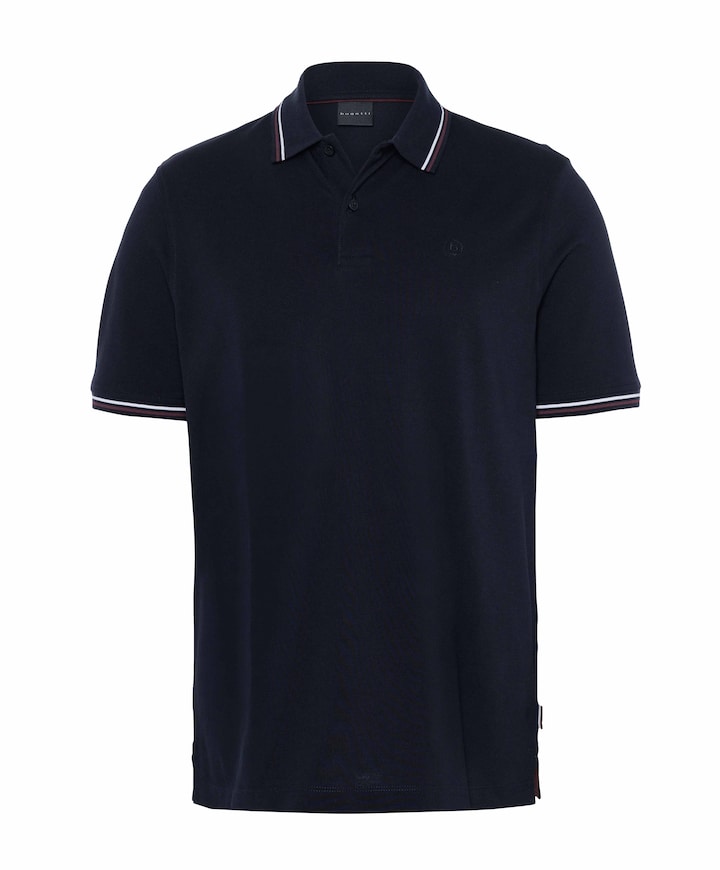 Heren polo blauw