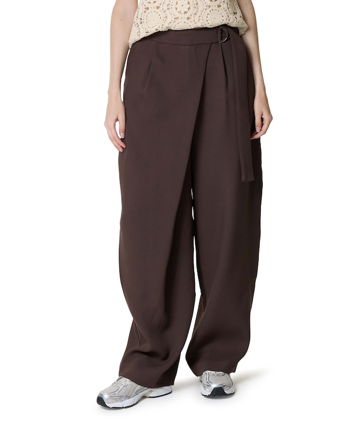 MSCHZein Esteriane HW dames broek bruin
